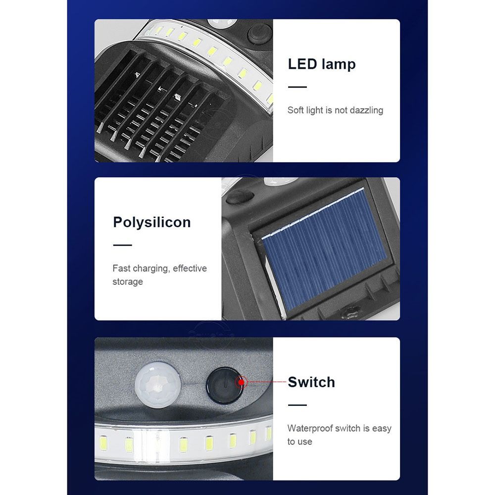 16/26LED Solar Mosquito Killing Lamp Solar Powered Outdoor Solar Light Terrace