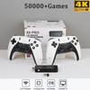 NEUER X9 PRO Retro 4K 3D Game Stick TVHD Videospielkonsole für PS1/PSP/SFC/N64 Emulatoren 64G 128G 256G mit Dual 2,4G Controller
