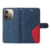 For Oppo A5 Energy 5G (China)/Oppo A5 Pro 4G (Global) Leather Phone Case Stand Wallet with Bi-colour Splicing Design