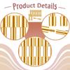 10 Pieces Brass Bracket Bolt Fasteners Screws Rustproof DIY Hardware Tool,Lock Rivets Making