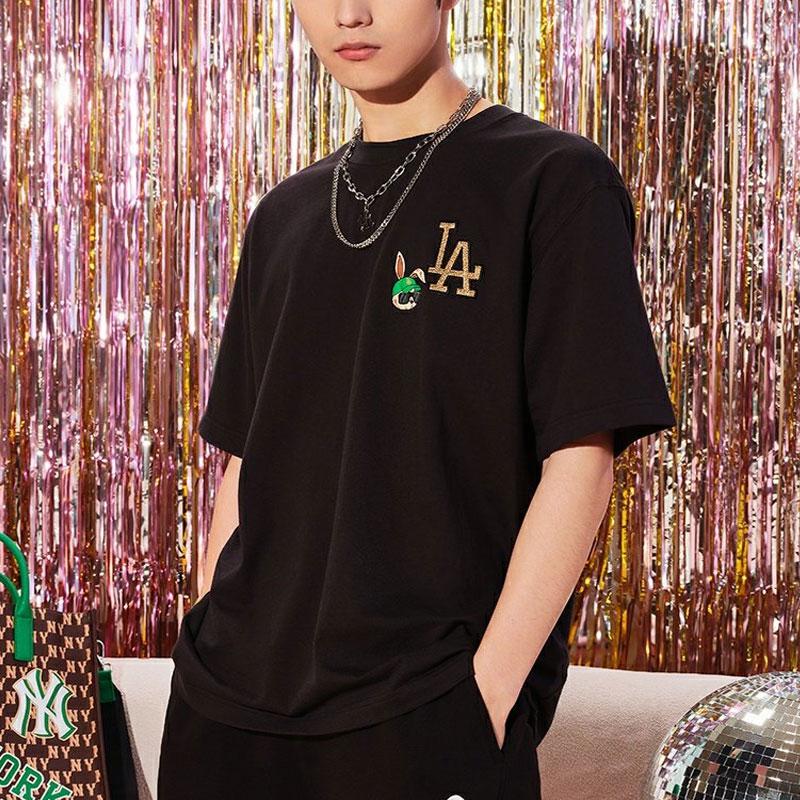 New MLB T Shirt Unisex Charcoal Gray 3ATSECC33-07CGS