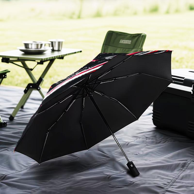 Red Cape Hero Umbrella Folding umbrella, automatic umbrella 8-Frame for Travel, camping Use Gift for Halloween Christmas