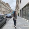 Dongdaemun Retro Minimalist Plaid Wide Sleeve Shirt for Women - Spring/Autumn 2025