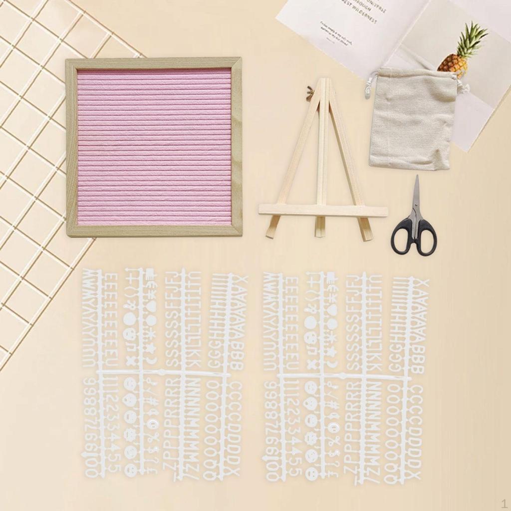 10" X Desk Display Board with Stand for Events And Gatherings