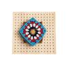 DIY Knitting Blocking Mat Square Pottery Clay Base Plug Board Crochet Blocking Boards  Needlework
