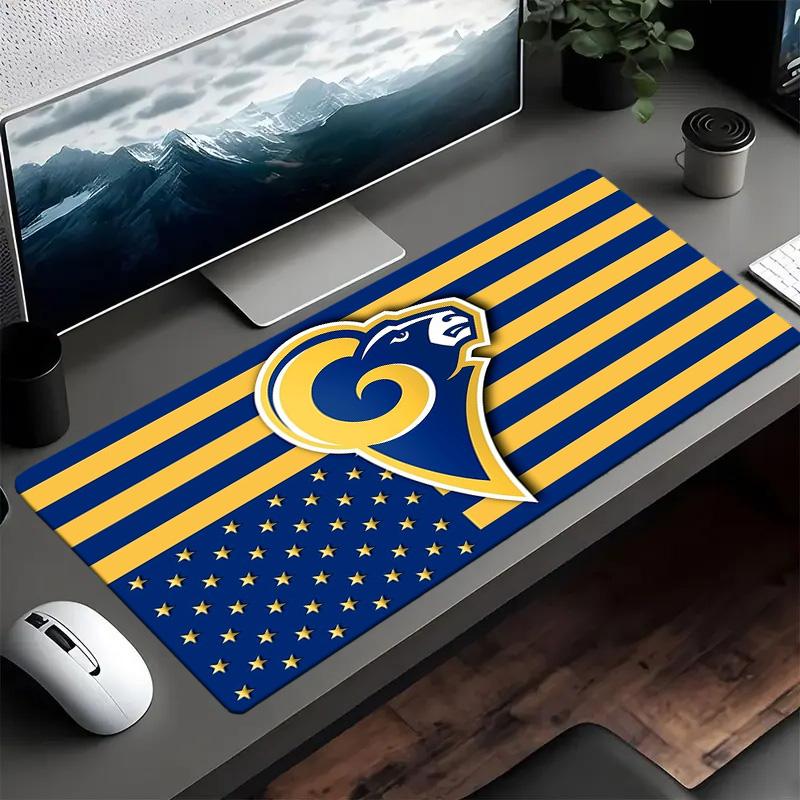 Rams Team Spirit Mouse pad Mouse pad, Gaming Mouse Pad, keyboard pad, Desk Decor for computer notebook Fan Gift Birthday Gift