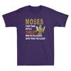 Jewish Passover Moses Tablet Data Cloud Computing Funny Quote Retro Unisexs Tshirt
