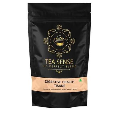 TEA SENSE Verdauungsgesundheit Kräutertee mit Fenchel, Bockshornklee, Ajowan, Nelke, Sennesblätter, Lavendel | 100g loser Tee | Natürliche Verdauungsunterstützung | 50 Tassen+