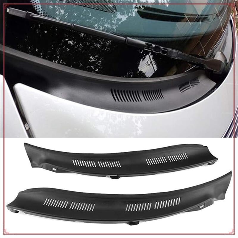 1Pair Front Windshield Wiper Cowl Trim Water Deflector Plate Neck Trim Panel For Mercedes Benz E-Class W210 1996-2002