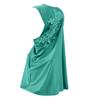 Hijab Double Loop Scarf Pull Over Crepe Convenient Shawl Headscarf