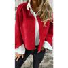 Loose Short Long Sleeve Coat For Autumn Winter