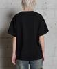 HOODHOOD Three Alien Damaged Short Sleeve T-Shirt Black