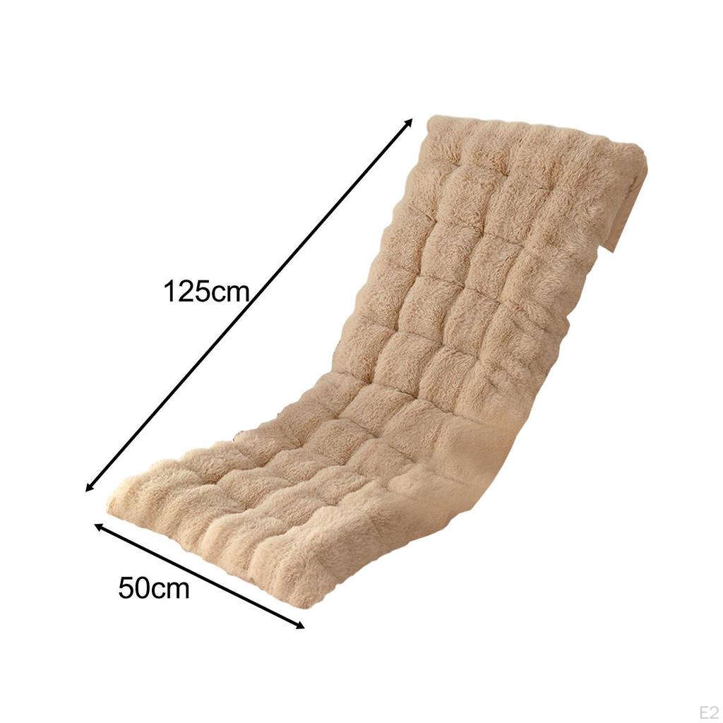 Lounge Chair Cushion Chaise Cushions,Durable Comfortable Patio Lounger Pad for Sofa