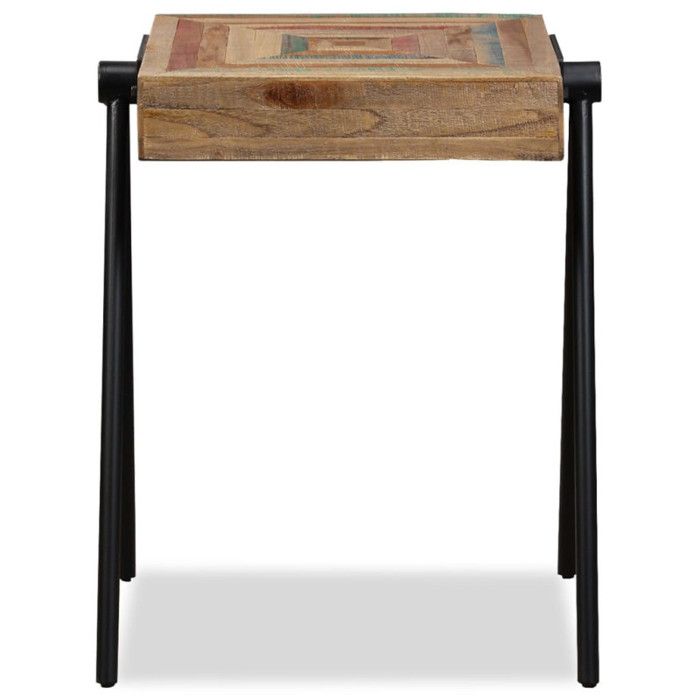 VidaXL Side Table Solid Reclaimed Teak