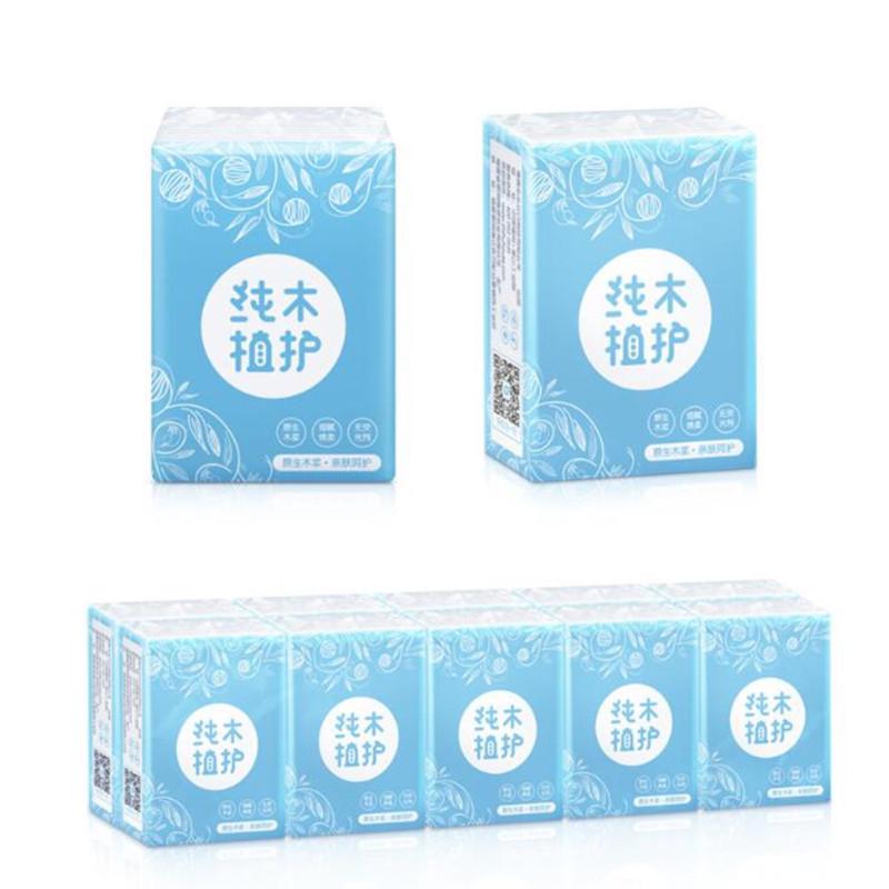 Servietten Mehrfach gefaltete Papiertücher Päckchen Taschen Haushalt Badezimmer Taschentücher