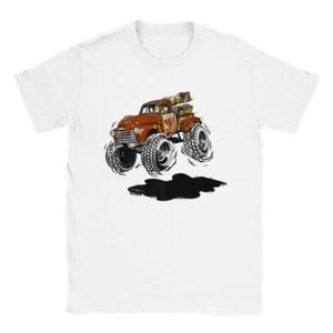 Muddin' In a Classic Cartoon Pickup - Unisex Crewneck T-shirt