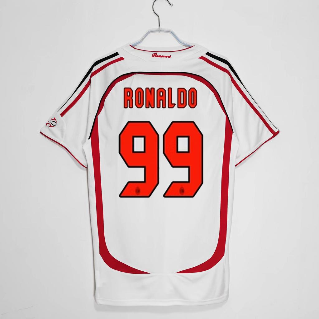 Riyadh Crescent AC Milan Carcaronaldo England Brazil World Cup retro jersey, one generation