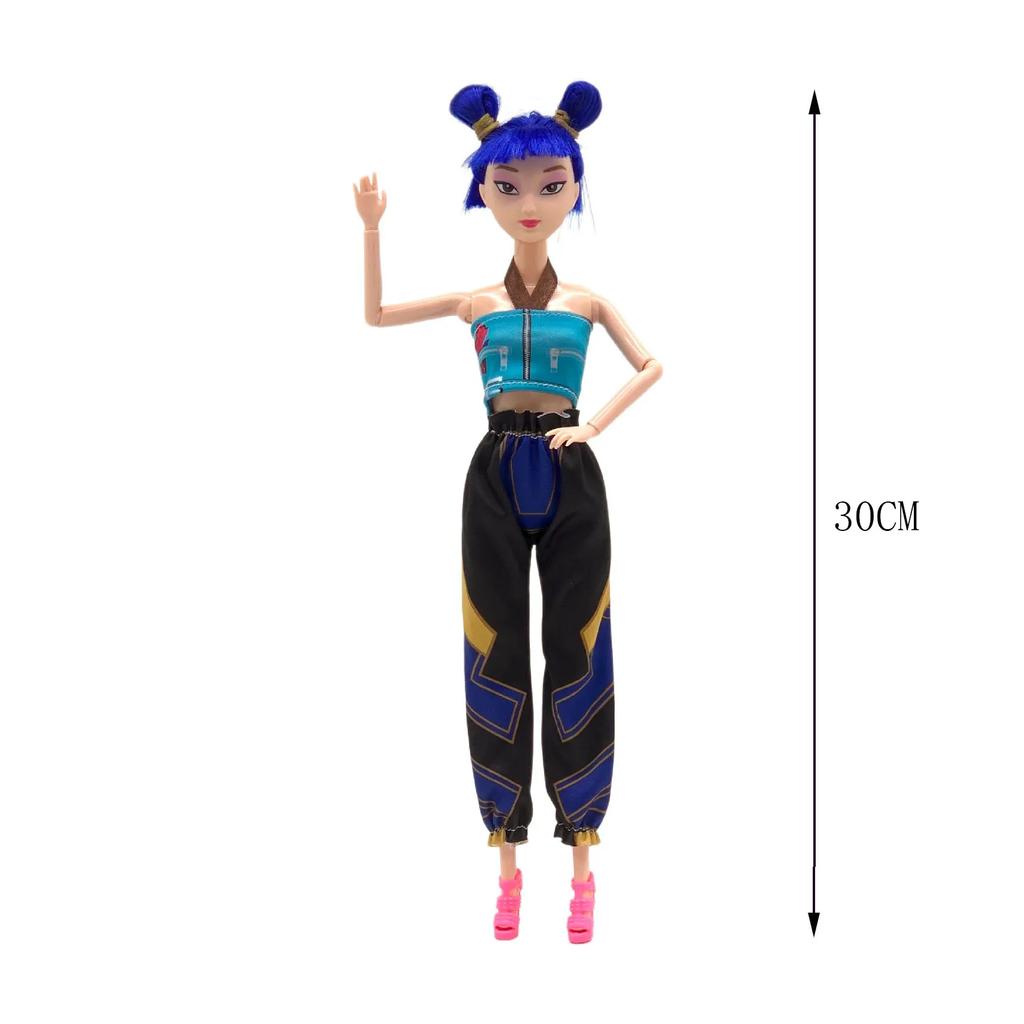 Kpop Demon Hunters Action Figure Toy Rumi Mira Zoey Figure Vinyl Toy DIY Fashion Dolls K Pop Demon Hunters For Fans Gift