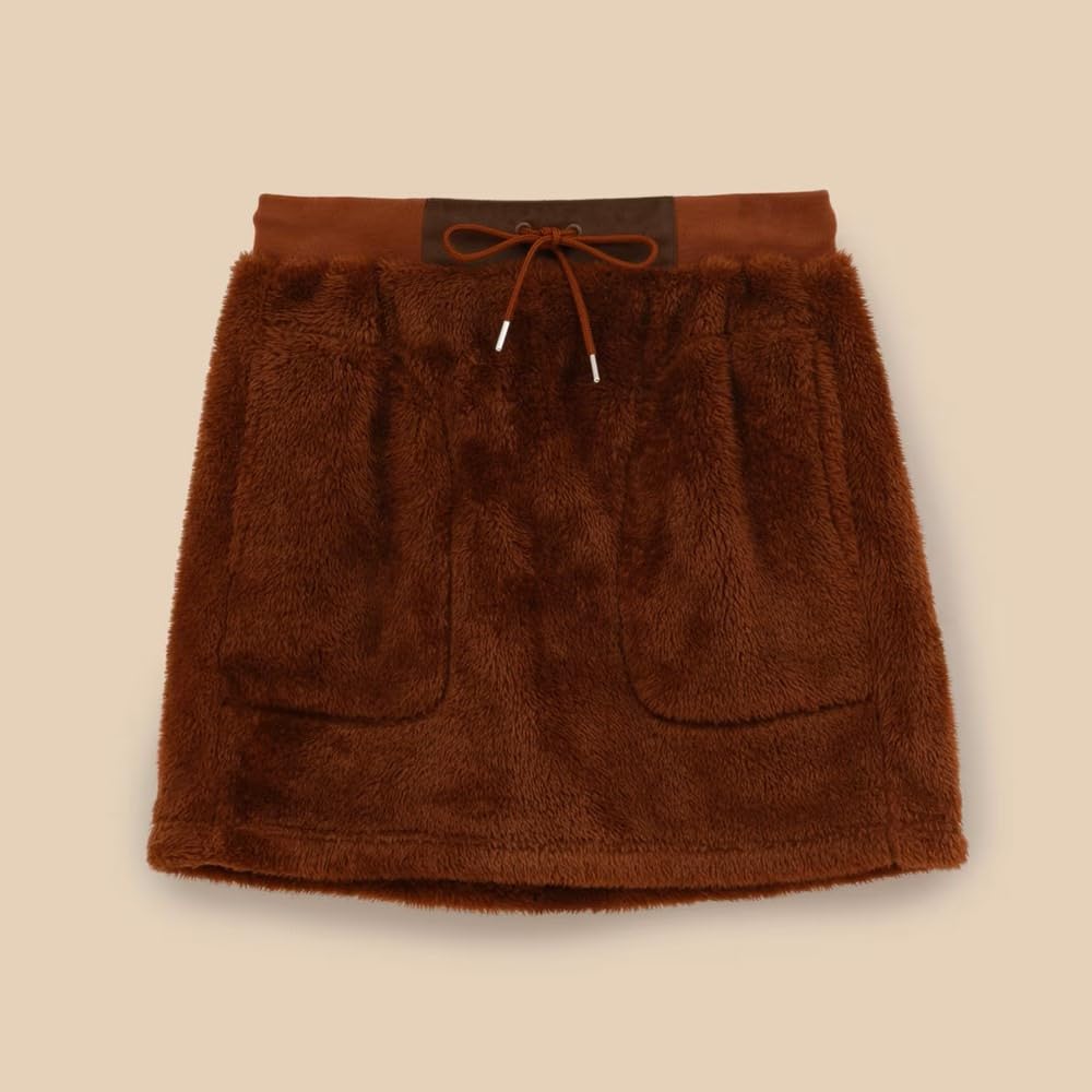 Callaway Fleece Skirt Golf C23228210 Size S Women's (Boa Fleece) / / 1050_Brown,