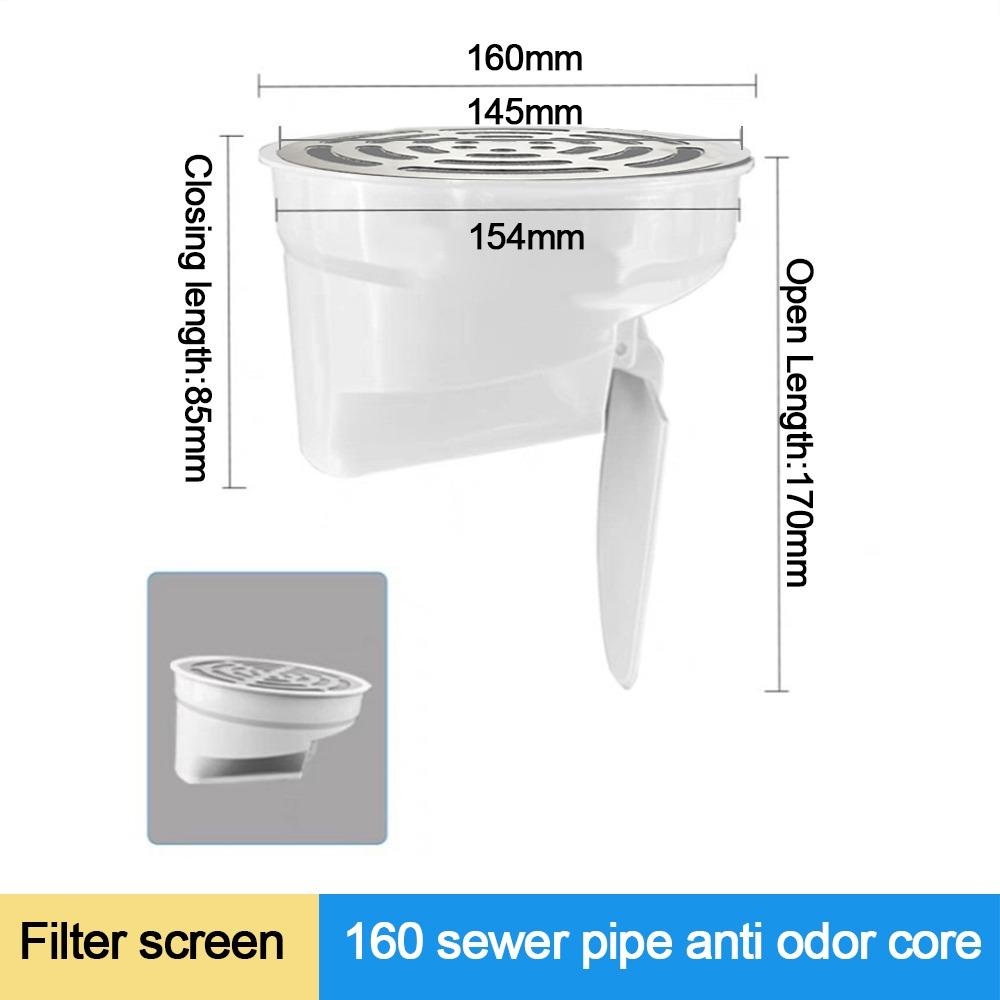 Anti-leak Insect-proof Roof Cover Automatic Closing Rain Pipe Cap Drainage Pipe Floor Drains
