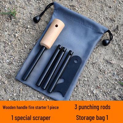 Jundingying Outdoor Survival Křesadlo Ocelový Podpalovač Sada