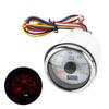 52mm Wijzer Toerenteller Meter Rode Achtergrond Universeel voor Motorfiets Vrachtwagen Boot Benzine Motor 9‑30V