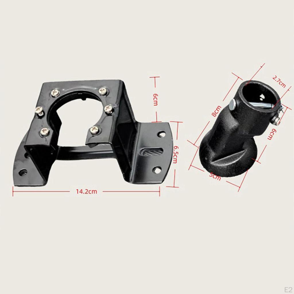 Ceiling Fan Mounting Bracket,Accessories Black Canopy Bracket Kit for Bedroom