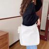 Sophisticated White Soft Crossbody Bag For Women With Unique Design Ideal For Office And Casual Style