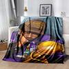 Legends Never Die Flannel Blanket Soft All-Season Throw, Design for Camping, Car Travel, Hiking Sofa, Bed, Office Perfect Gift for Parties