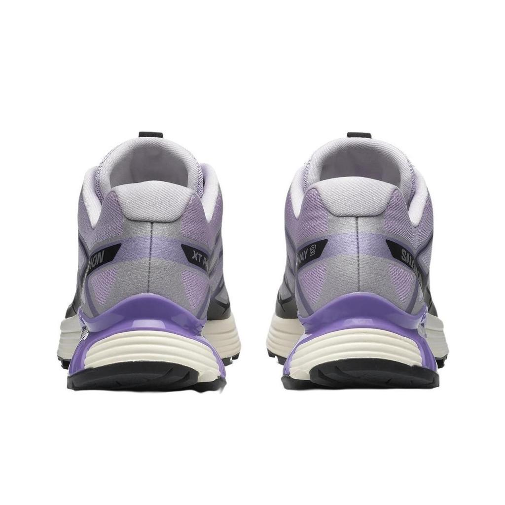 SALOMON Xt-Pathway 2 Bequeme Vielseitige Stoßdämpfende Rutschfeste Low-Top Laufschuhe Unisex Sneaker Lila Silber L47687100