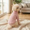 Warm Pet Bottoming Shirt Striped Pattern Two-Leg Dog Clothes Dog T-Shirts  Winter Season