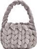Xiaohongshu Velvet DIY Handmade Woven Crystal Yarn Handheld Messenger Bag