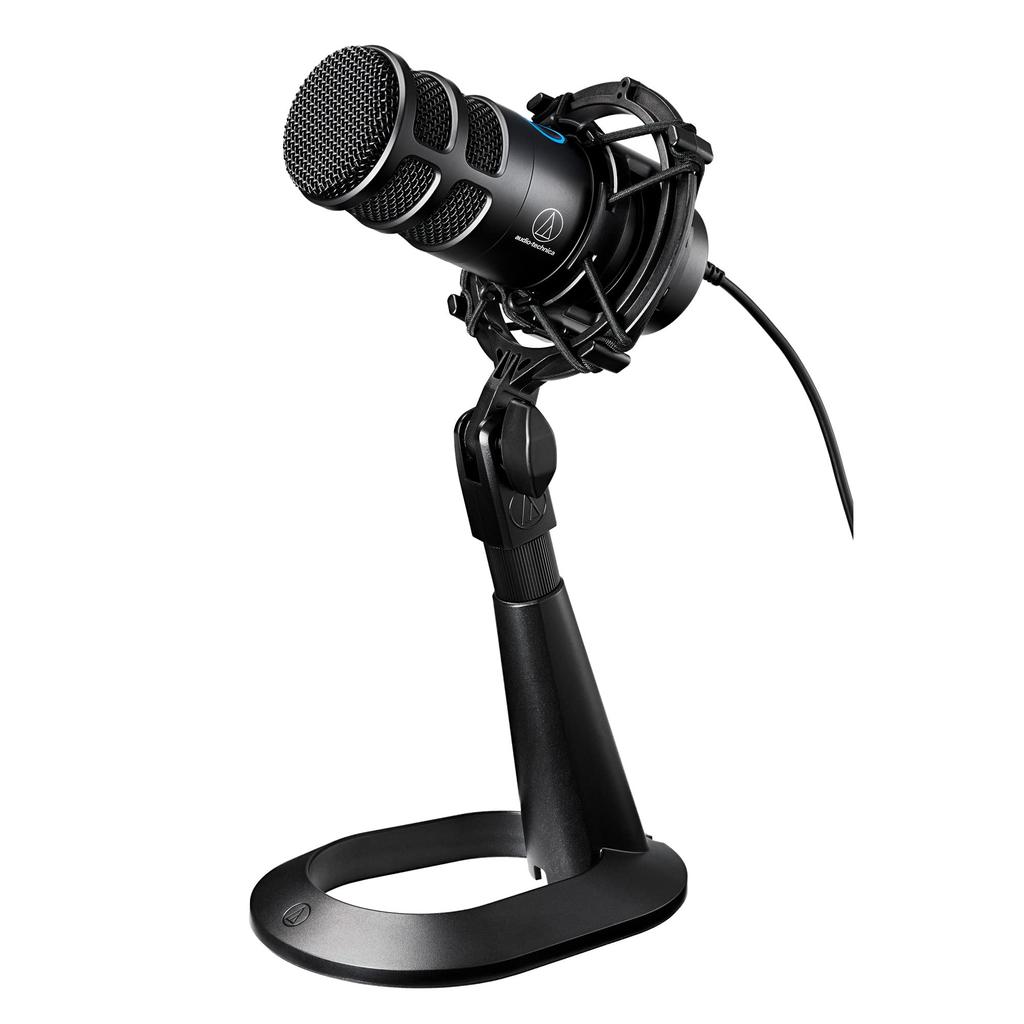 AT8703 Microphone Desktop Black Audio-Technica Stand, Stand,