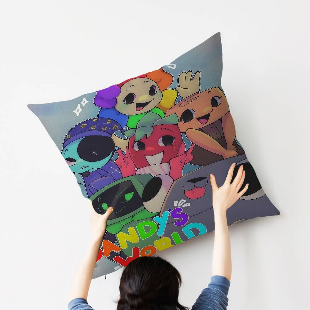 D-Dandys WorldS Cartoon Pillow Gifts Home Office Furnishings Bedroom Sofa Car Cushion Cover case 45x45cm