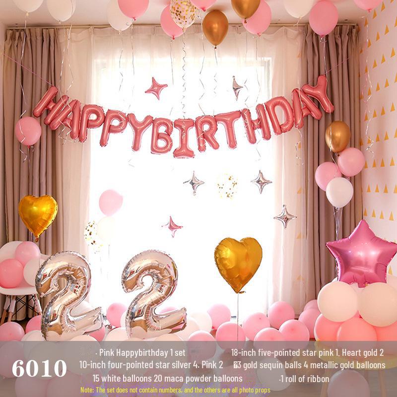 Set de baloane pentru ziua de naștere pentru adulți și copii - Decorațiuni cu desene animate