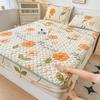 Thickened Milk Fleece Laminated Cotton Bed Hat Three-piece Household Mattress Non-slip Bed Cover Simmons All-package Protection Cover