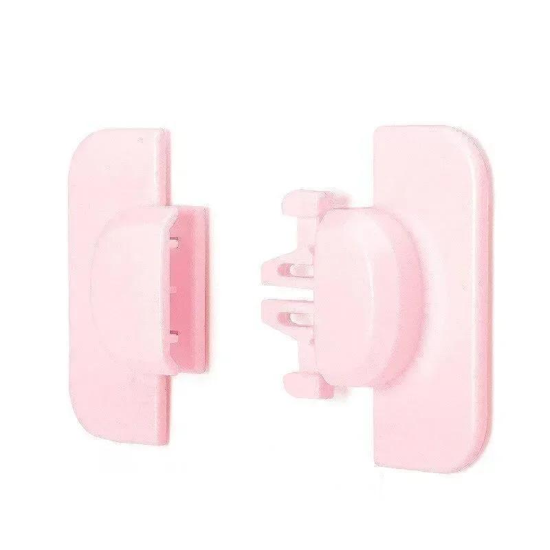 

Home Refrigerator Lock Fridge Freezer Door Locks For Kids Safety Baby Safety Child Lock No Drilling Self Adhesive рожевий