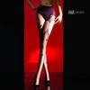 Aurora Dreamweaver Butterfly Diamond Chain Strap Seamless Crotch Glossy Aurora Ultra-Thin Stockings Sexy Black Silk