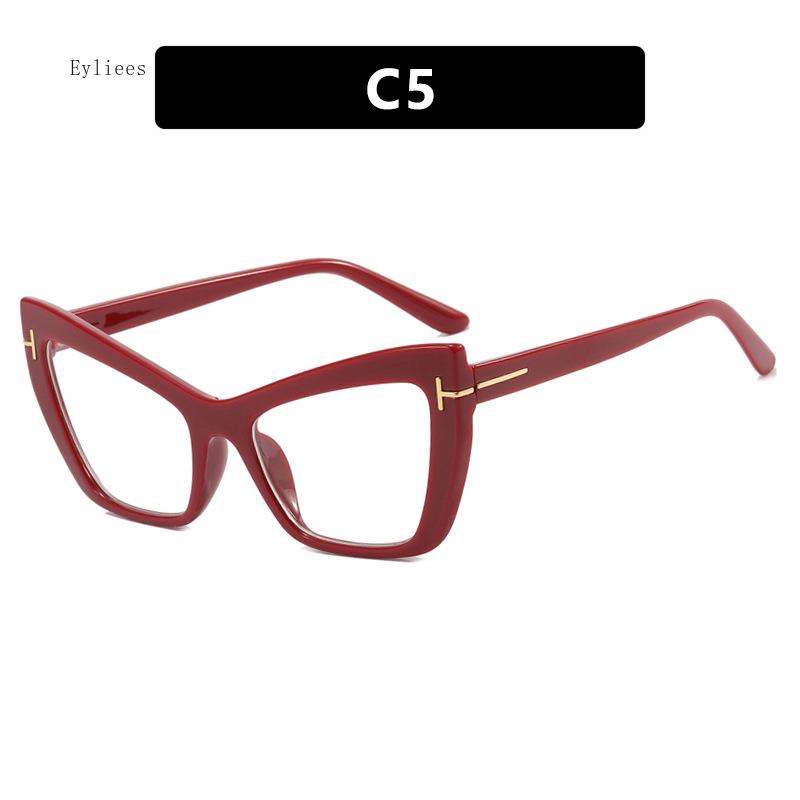 Cat Eye Frames Glasses Women Vintage Spectacle Frame Fashion Eyeglasses De Lectura Hombre Blue Light Blocking Glasses