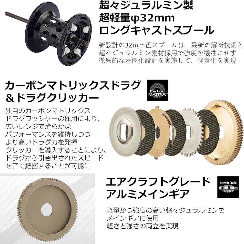 AbuGarcia Zenon™ Left-Handed Low-Profile Reel, Medium, ZENON MG-X-L