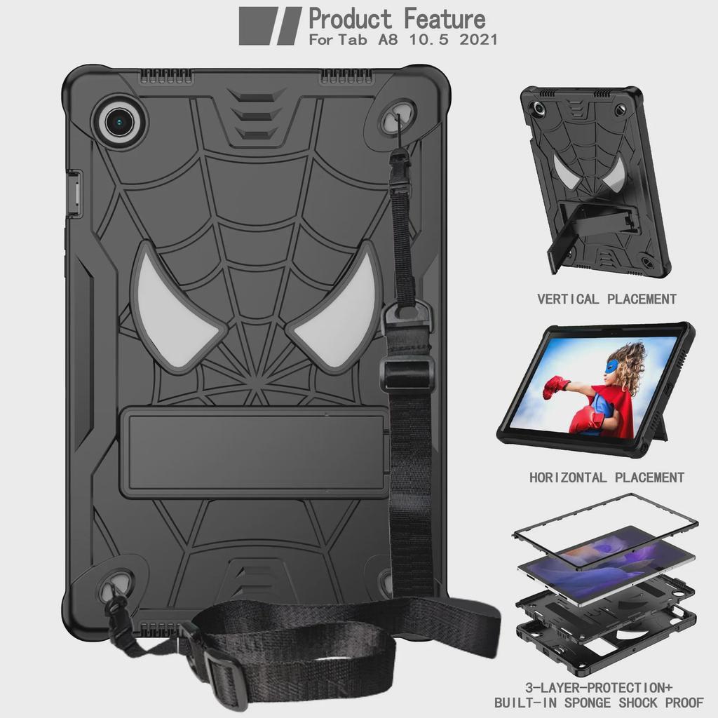 Spider-Man Triple-Proof Protective Case for Samsung Galaxy Tab A8 2021 SM-X205/X200