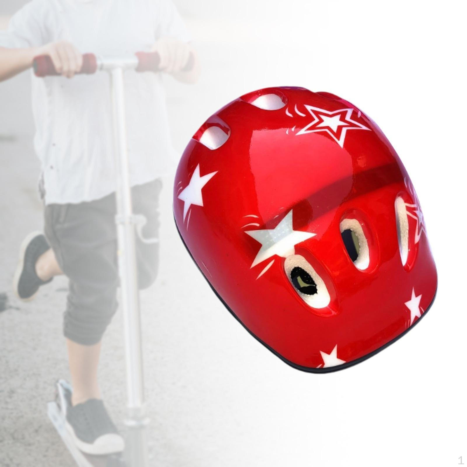 

Велосипедный шлем для катания на роликах и велосипеде красный