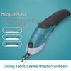 Handheld Electric Scissors for Cutting Fabric, Leather, and Clothing