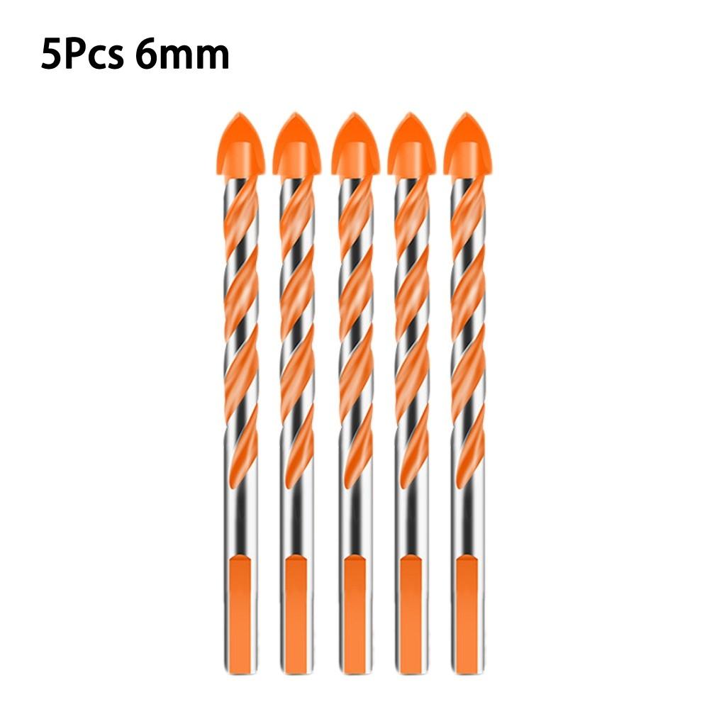 Premium Carbide Triangle Drill Bits for Glass Tile and Ceramic Set of 5