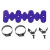 31BC Versatile Silicone Exhaust Pipe Covers Easy to Install Silicone Exhaust Pipe Protections Heatproof for City Driving