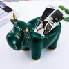 Ceramics Animal Storage Ornaments Cow/deer Key Storage Box Groceries Organize Tray Desktop Statue Crafts Decoration Furnishings