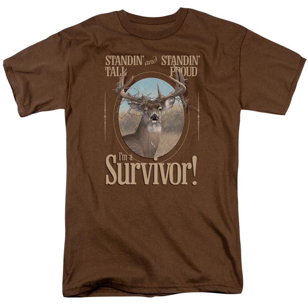 Wild Wings Survivor Buck T-Shirt S