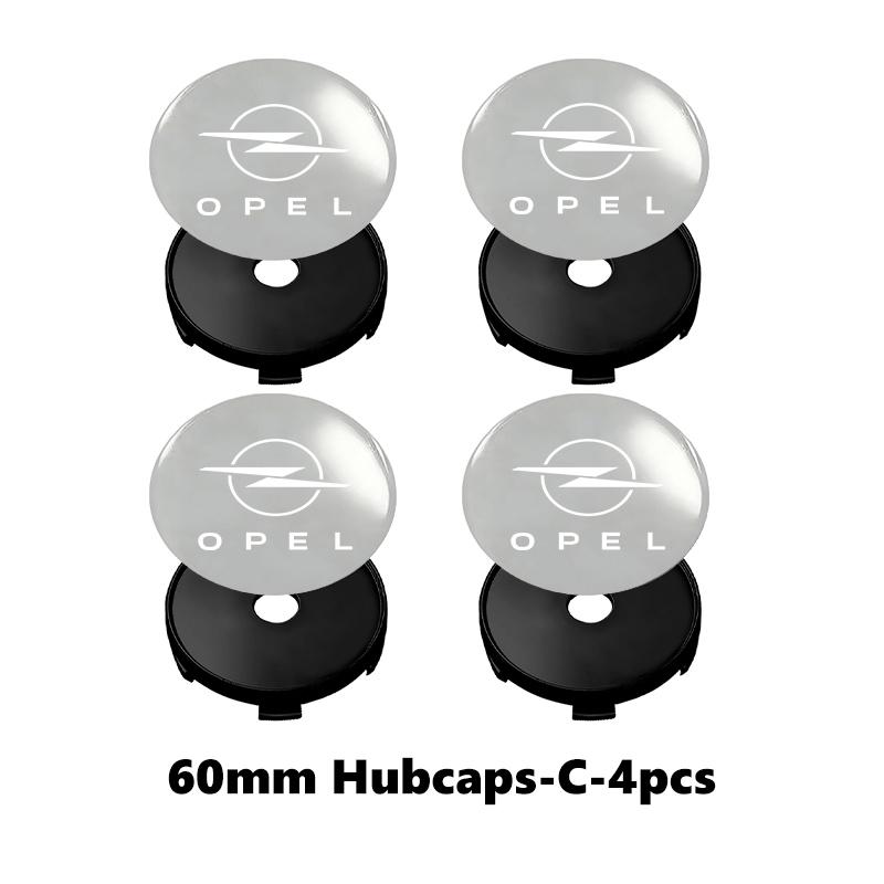 Car Wheel Center Hub Cap Badge Wheel Sticker Decoration Accessories For Opel Corsa D Astra G H J K F Mokka C Zafira B Vectra