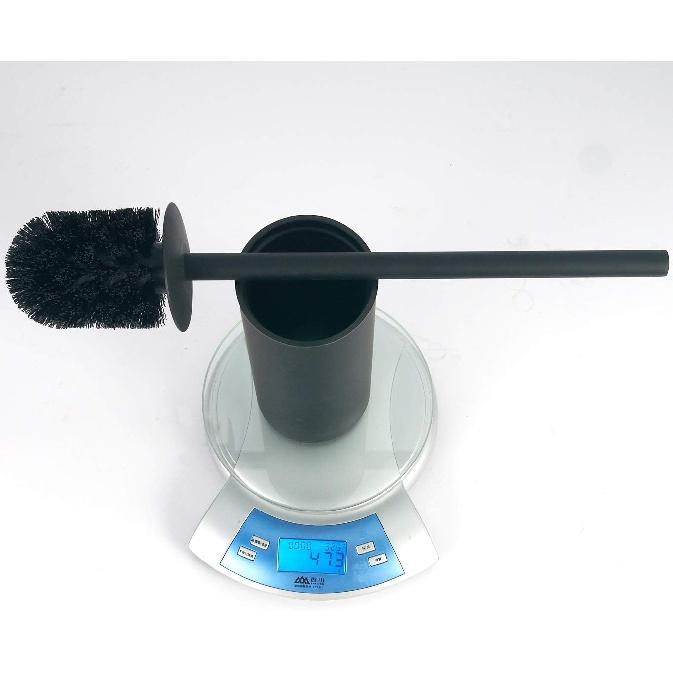BGL Stainless Steel 304 Black Toilet Bowl Brush and Holder Set Cleaning Tool Holder with Toilet Brush