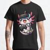 Pink Axolotl Kawaii Gamer Funny Video Games Classic T-Shirt S-3XL